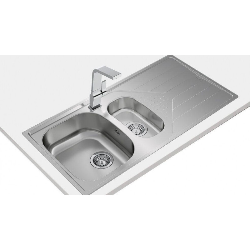 Fregadero inox Teka UNIVERSE60TXP 11/2C 1E REV - 3 Fregadero inox Teka UNIVERSE60TXP 11/2C 1E REV - 3