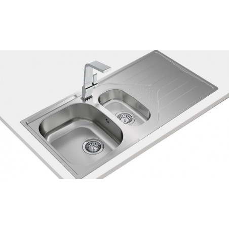 Fregadero inox Teka UNIVERSE60TXP 11/2C 1E REV - 3 Fregadero inox Teka UNIVERSE60TXP 11/2C 1E REV - 3