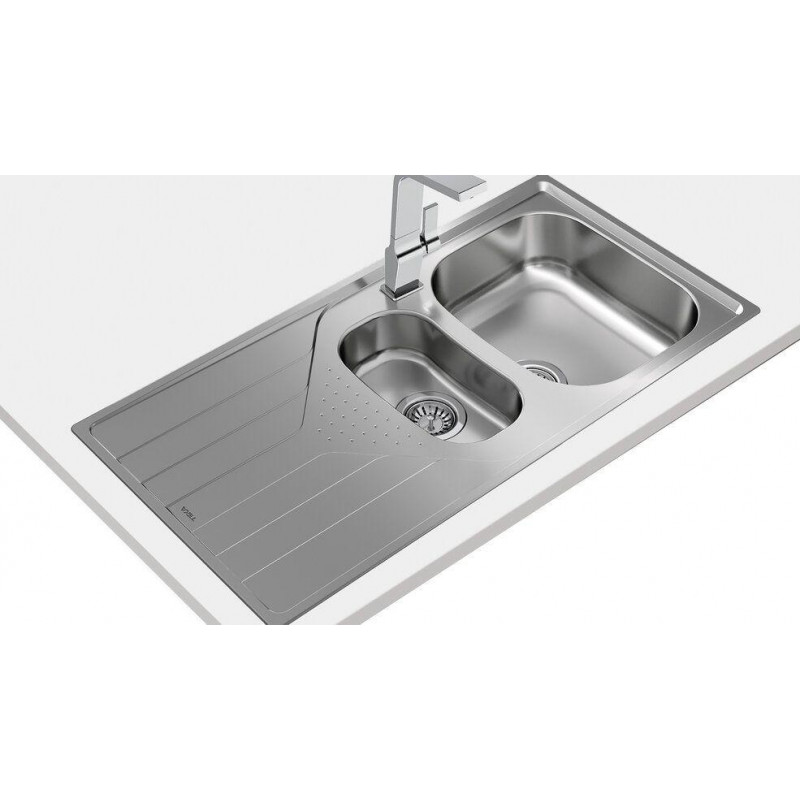 Fregadero inox Teka UNIVERSE60TXP 11/2C 1E REV - 5 Fregadero inox Teka UNIVERSE60TXP 11/2C 1E REV - 5