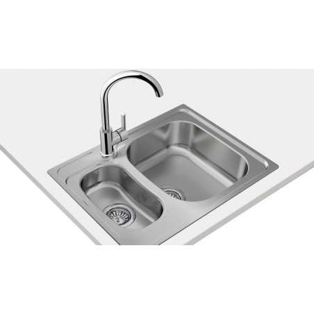 Fregadero inox Teka UNIVERSE60TXP 11/2C - 1 Fregadero inox Teka UNIVERSE60TXP 11/2C - 1