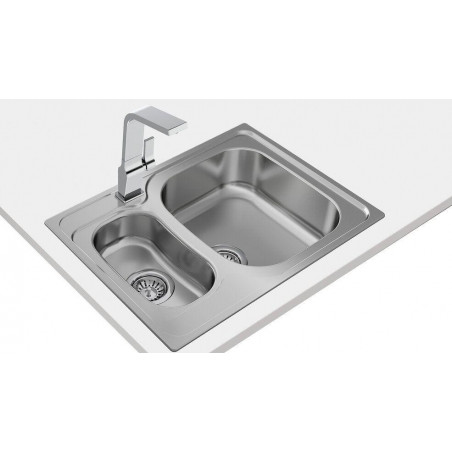 Fregadero inox Teka UNIVERSE60TXP 11/2C - 2 Fregadero inox Teka UNIVERSE60TXP 11/2C - 2