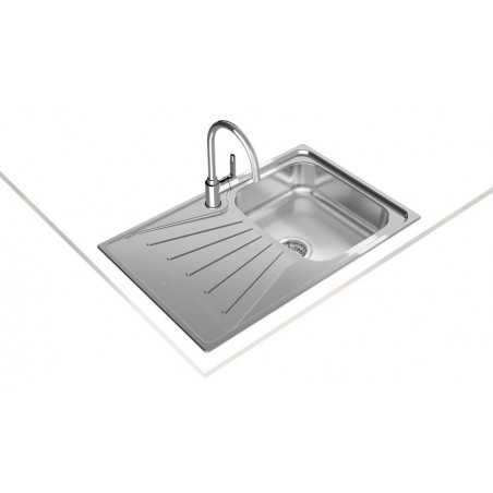 Fregadero inox Teka STARBRIGHT45EXP 1C 1E IZDA - 1 Fregadero inox Teka STARBRIGHT45EXP 1C 1E IZDA - 1