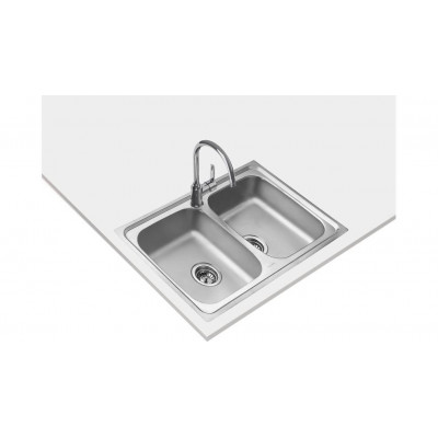 Fregadero inox Teka STARBRIGHT80EXP 2C - 1