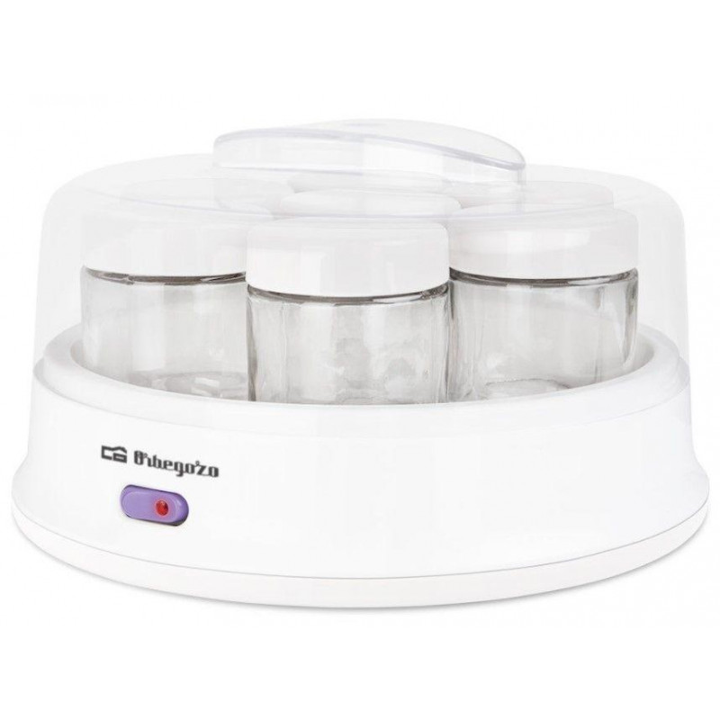 Yogurtera Orbegozo YU2350, 7 unidades, temporizad - 4