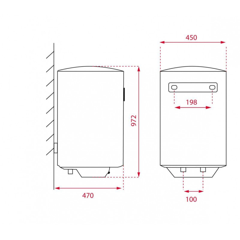Termo electrico Teka EWH100C - 2
