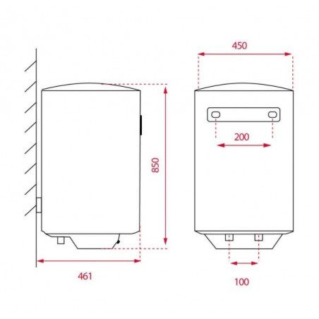 Termo electrico Teka EWH80C - 3 Termo electrico Teka EWH80C - 3