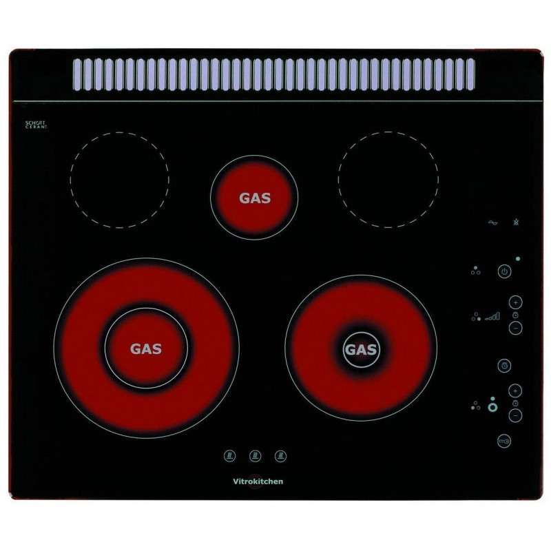 Vitroceramicas indep. gas Vitrokitchen 201TGBA - 1