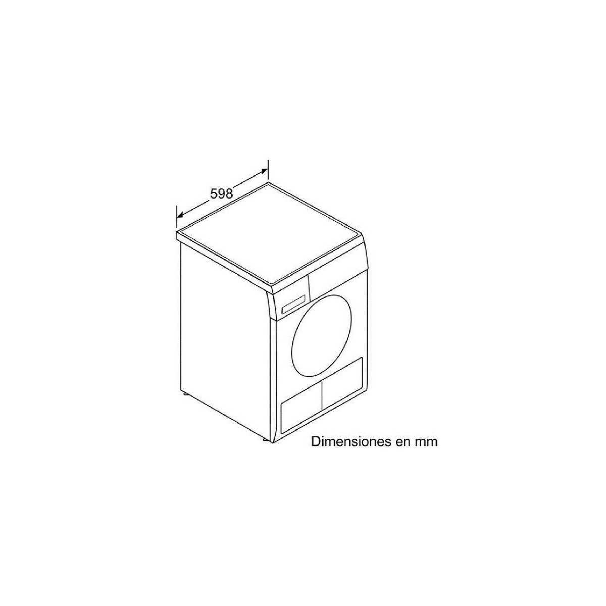 Secadora frontal Balay 3SC871B - 2