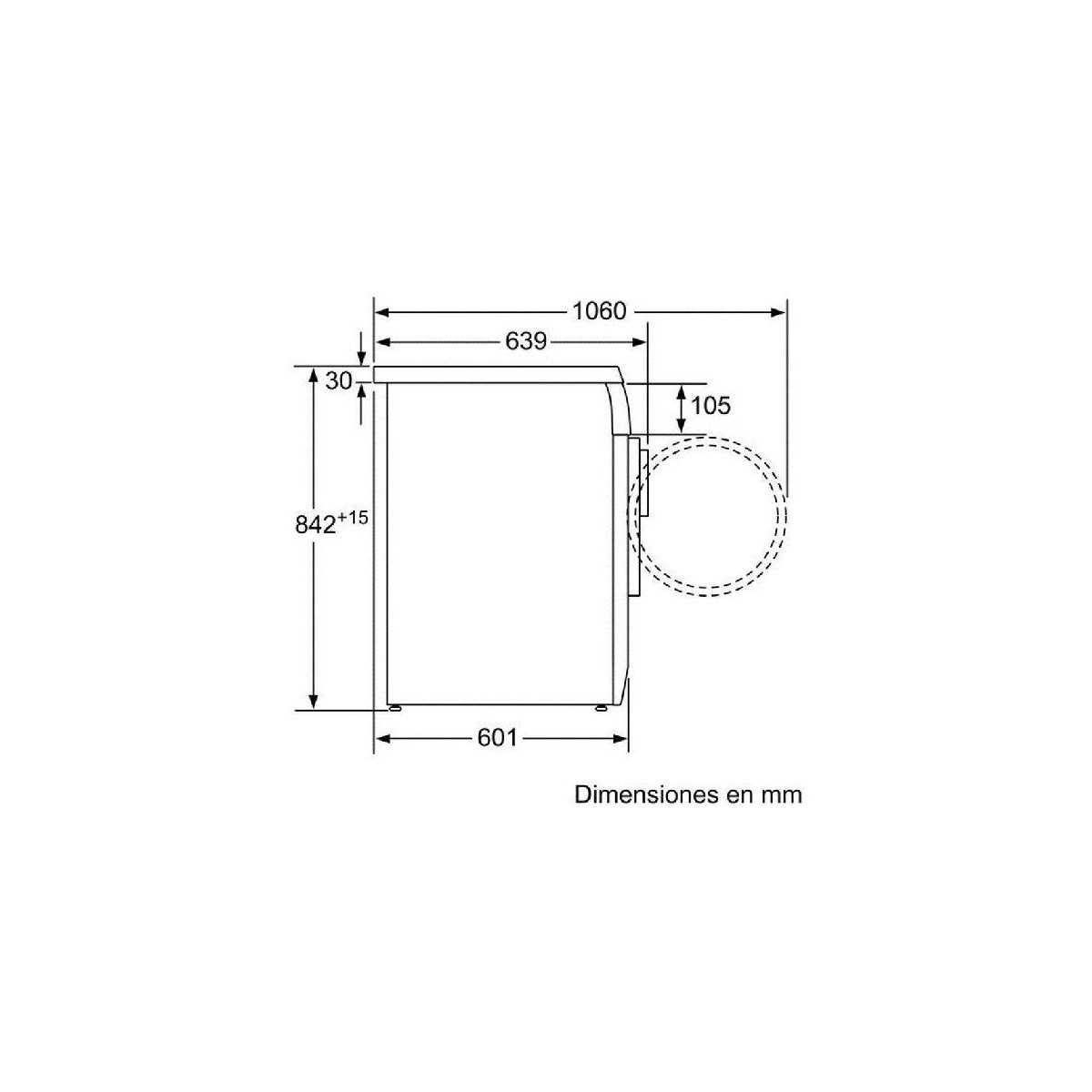 Secadora frontal Balay 3SC871B - 3