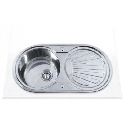 Fregadero inox Edesa K2SE841C1E REVERSIBLE - 1