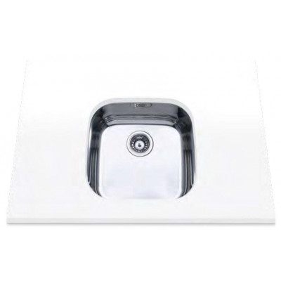 Fregadero inox Edesa FUJIBE40401CPLUS - 1