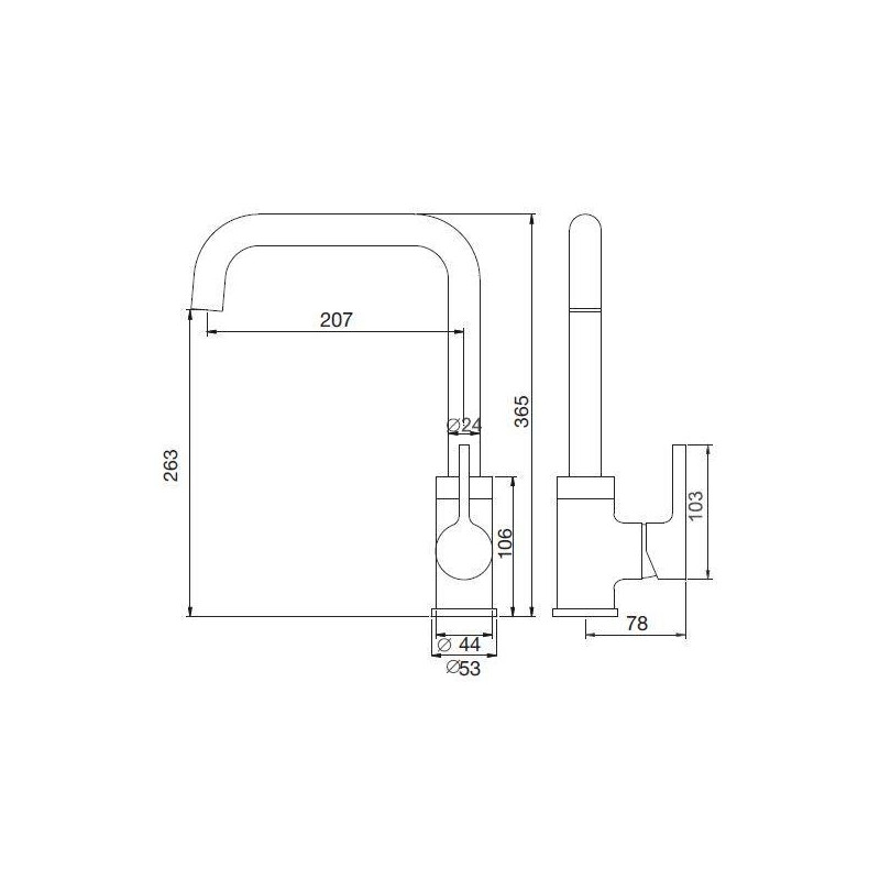 Grifo cocina Nova FR17ACERO - 3