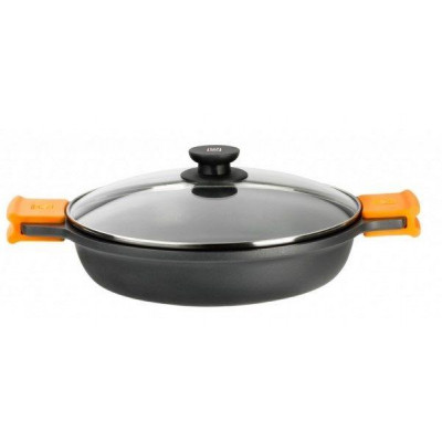 Cacerola baja Bra Efficient, A270530, con tapa, 3. - 1