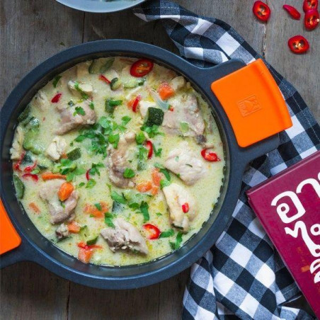 Cacerola baja Bra Efficient, A270528, con tapa, 28 - 13 Cacerola baja Bra Efficient, A270528, con tapa, 28 - 13