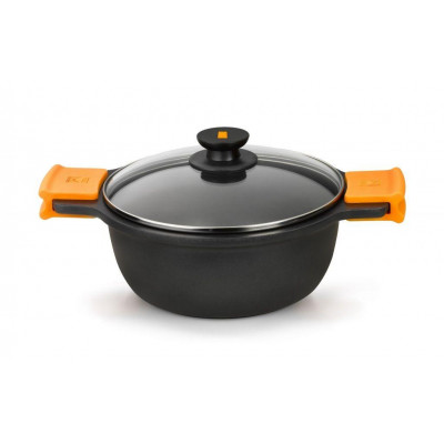 Cacerola alta Bra Efficient A270336, con tapa, 3 - 1