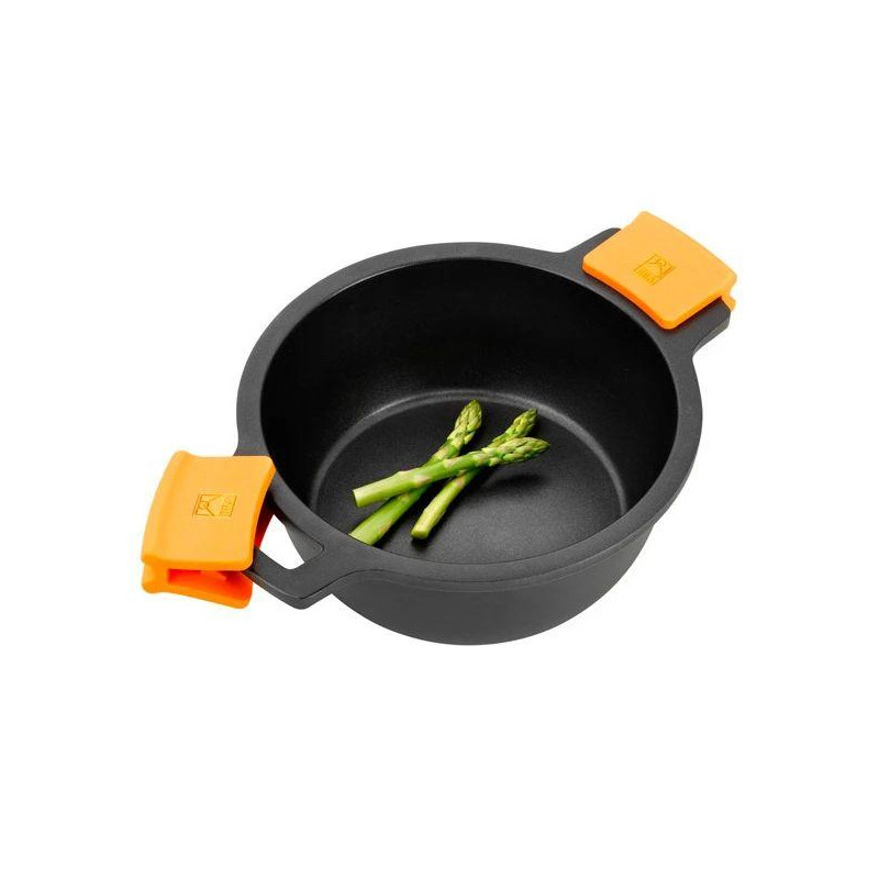 Cacerola alta Bra Efficient A270332, con tapa, 32 - 4