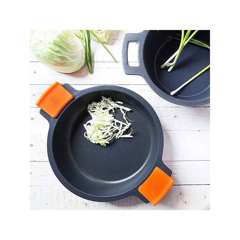 Cacerola alta Bra Efficient A270332, con tapa, 32 - 7