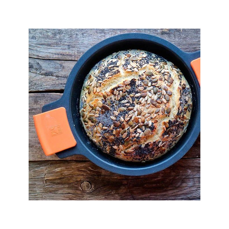 Cacerola alta Bra Efficient A270332, con tapa, 32 - 13