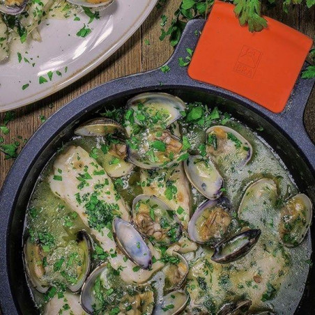 Cacerola alta Bra Efficient A270332, con tapa, 32 - 14