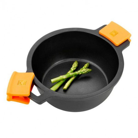 Cacerola alta Bra Efficient A270328, con tapa, 28 - 4