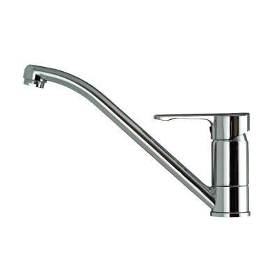 Grifo Teka MLCR, monomando, caño alto, cromo - 1