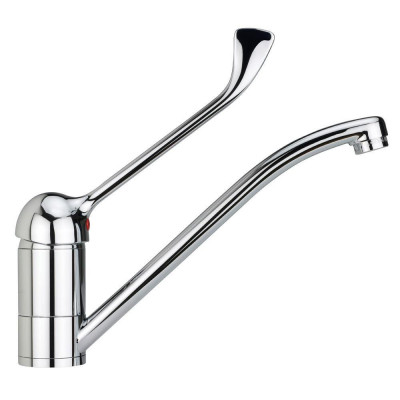 Grifo Teka MED913, monomando, caño alto, cromo - 1