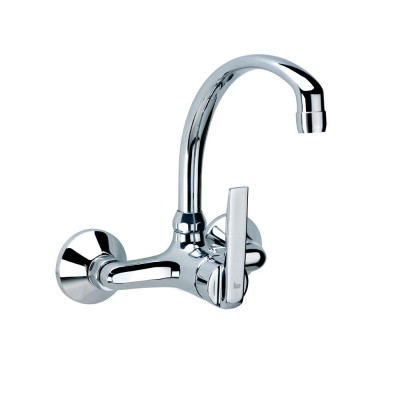 Grifo Teka IN024, monomando, caño alto, cromo - 1