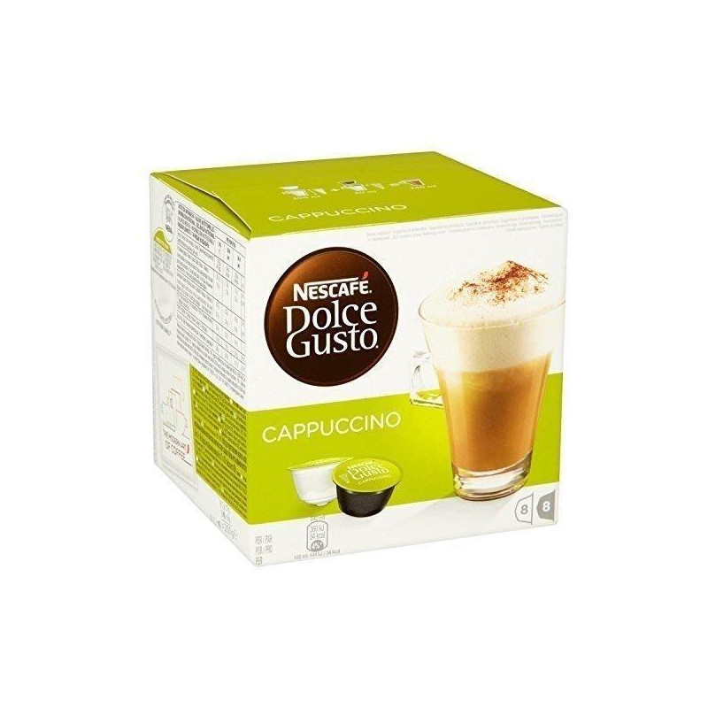 Capsulas cafe Dolce Gusto Nestle CAPUCCINO (3 est - 1