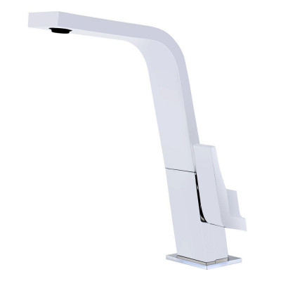 Grifo Teka IC915W, monomando, caño alto, blanco - 1