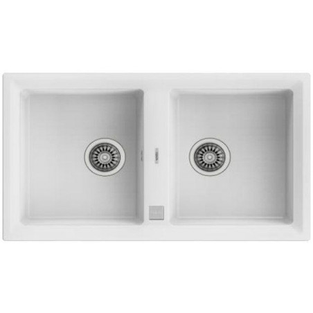 Fregadero sintetico Teka STONE90B-TG2CV.AUTOBLANCO - 1 Fregadero sintetico Teka STONE90B-TG2CV.AUTOBLANCO - 1