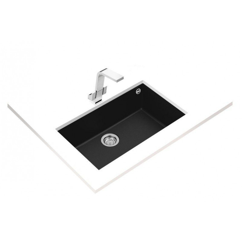 Fregadero sintetico BE Teka SQUARE72.40TGNEGRO - 3 Fregadero sintetico BE Teka SQUARE72.40TGNEGRO - 3