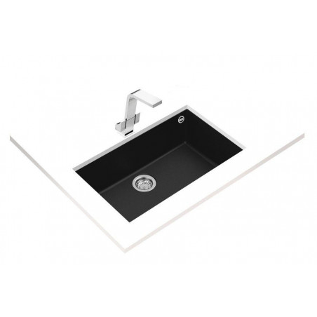 Fregadero sintetico BE Teka SQUARE72.40TGNEGRO - 3 Fregadero sintetico BE Teka SQUARE72.40TGNEGRO - 3