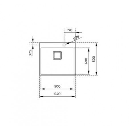 Fregadero inox Teka PureLine FORLINEARS155040 - 2 Fregadero inox Teka PureLine FORLINEARS155040 - 2