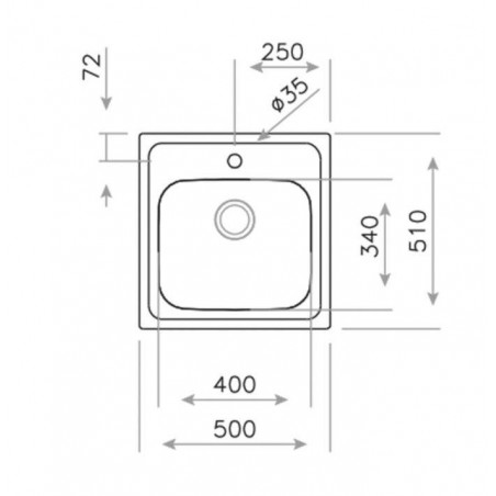 Fregadero inox Teka ELINE1C1 - 2 Fregadero inox Teka ELINE1C1 - 2