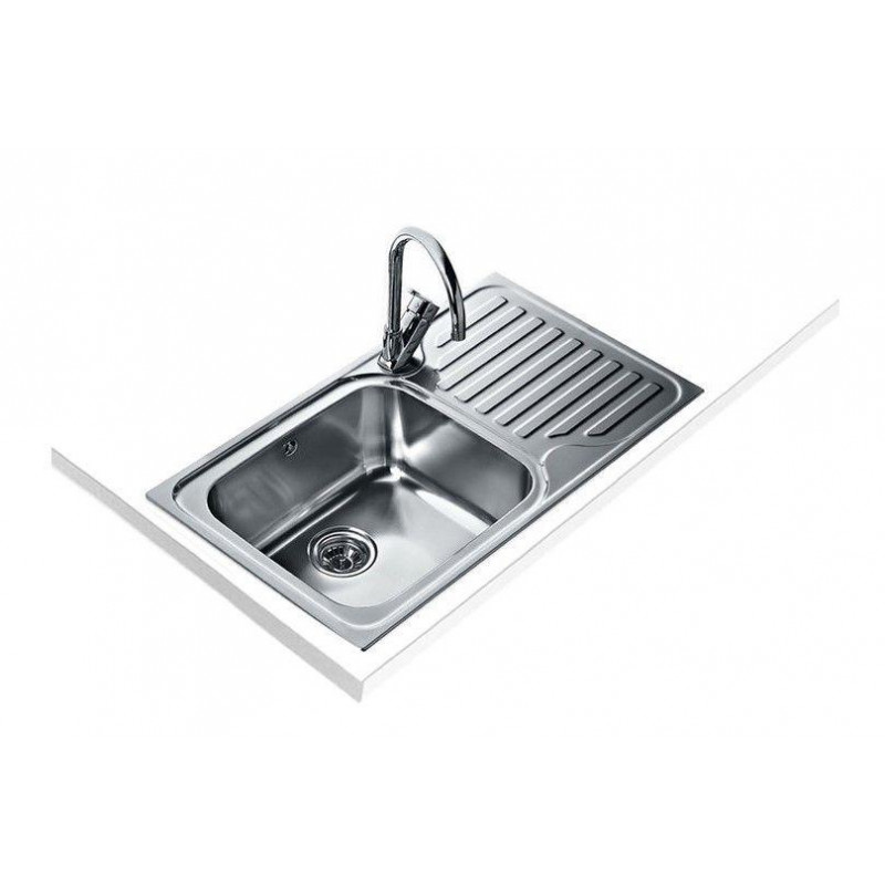 Fregadero inox Teka CLASSICMAX1C1ED, 1 seno, escua - 3 Fregadero inox Teka CLASSICMAX1C1ED, 1 seno, escua - 3