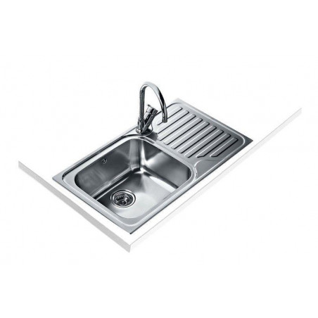 Fregadero inox Teka CLASSICMAX1C1ED, 1 seno, escua - 3 Fregadero inox Teka CLASSICMAX1C1ED, 1 seno, escua - 3