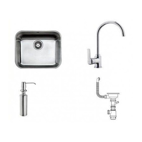 Fregadero inox Teka TEKAWAYBE4540+IN995+JBN, 1 sen - 2 Fregadero inox Teka TEKAWAYBE4540+IN995+JBN, 1 sen - 2