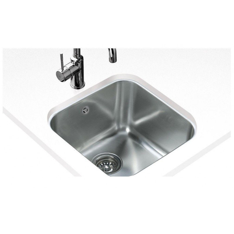 Fregadero inox Teka BE4040PLUS, 1 seno, mueble 50 - 2 Fregadero inox Teka BE4040PLUS, 1 seno, mueble 50 - 2