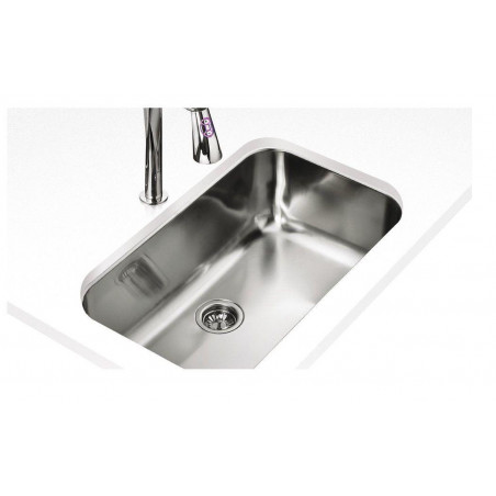 Fregadero inox Teka BE7443, 1 seno, bajo encimeram - 2 Fregadero inox Teka BE7443, 1 seno, bajo encimeram - 2