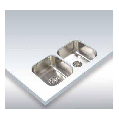 Fregadero inox bajo encimera Cata CB2 - 1