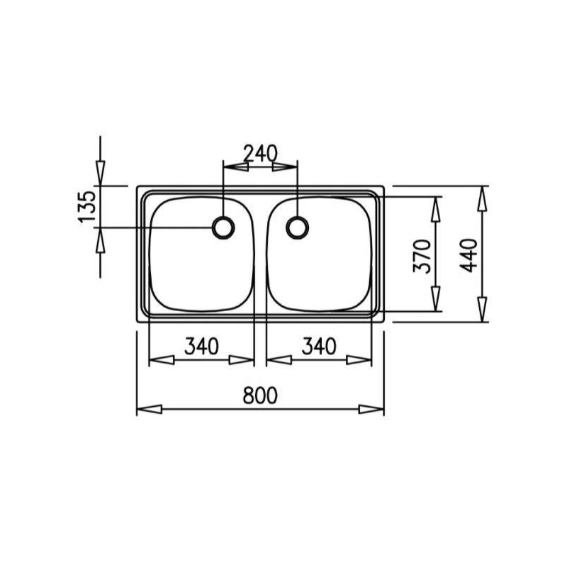 Fregadero inox Teka E502COG - 2 Fregadero inox Teka E502COG - 2