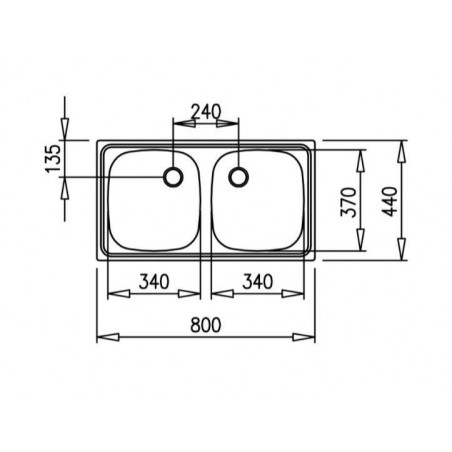 Fregadero inox Teka E502COG - 2 Fregadero inox Teka E502COG - 2