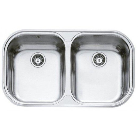 Fregadero inox Teka STYLO2COG, 2 senos, mueble 80c - 1