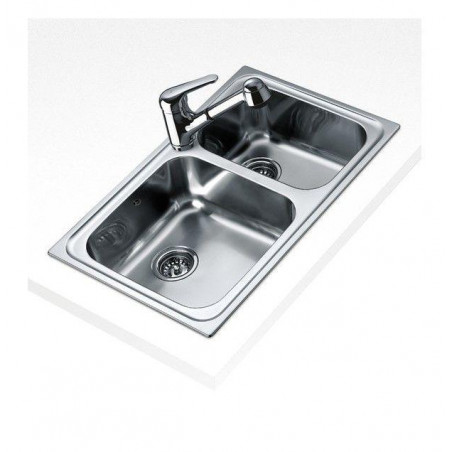 Fregadero inox Teka CLASSIC2C80OG, 2 senos, mueble - 3 Fregadero inox Teka CLASSIC2C80OG, 2 senos, mueble - 3