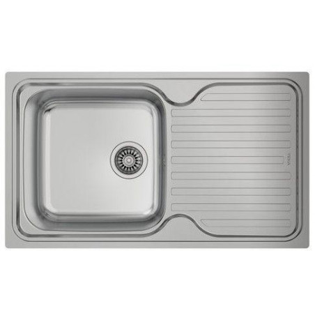 Fregadero inox Teka CLASSIC1C1EDCH, 1 seno, escurr - 1 Fregadero inox Teka CLASSIC1C1EDCH, 1 seno, escurr - 1