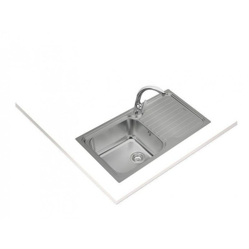 Fregadero inox Teka CLASSIC1C1EDCH, 1 seno, escurr - 3 Fregadero inox Teka CLASSIC1C1EDCH, 1 seno, escurr - 3