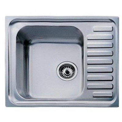 Fregadero inox Teka CLASSIC1CI, 1 seno, escurridor - 1