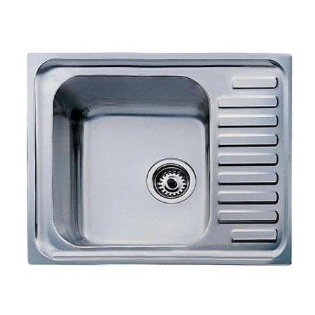 Fregadero inox Teka CLASSIC1CI, 1 seno, escurridor - 1