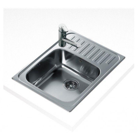 Fregadero inox Teka CLASSIC1CI, 1 seno, escurridor - 3