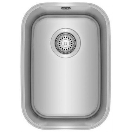 Fregadero inox Teka BE2840, 1 seno, bajo encimera, - 1 Fregadero inox Teka BE2840, 1 seno, bajo encimera, - 1